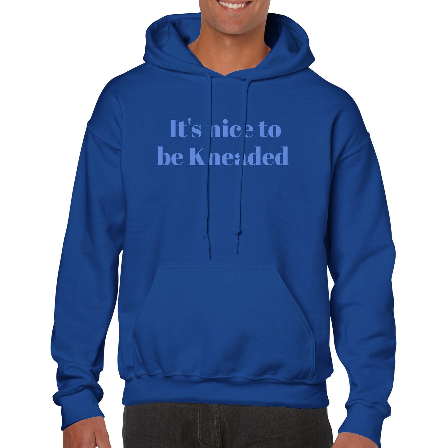 "It's nice to be Kneaded" - Classic Unisex Pullover Hoodie by Forever Massage