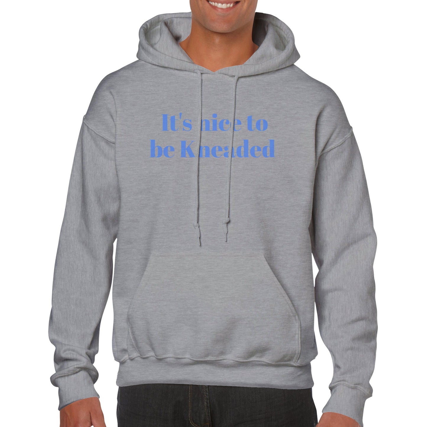 "It's nice to be Kneaded" - Classic Unisex Pullover Hoodie by Forever Massage